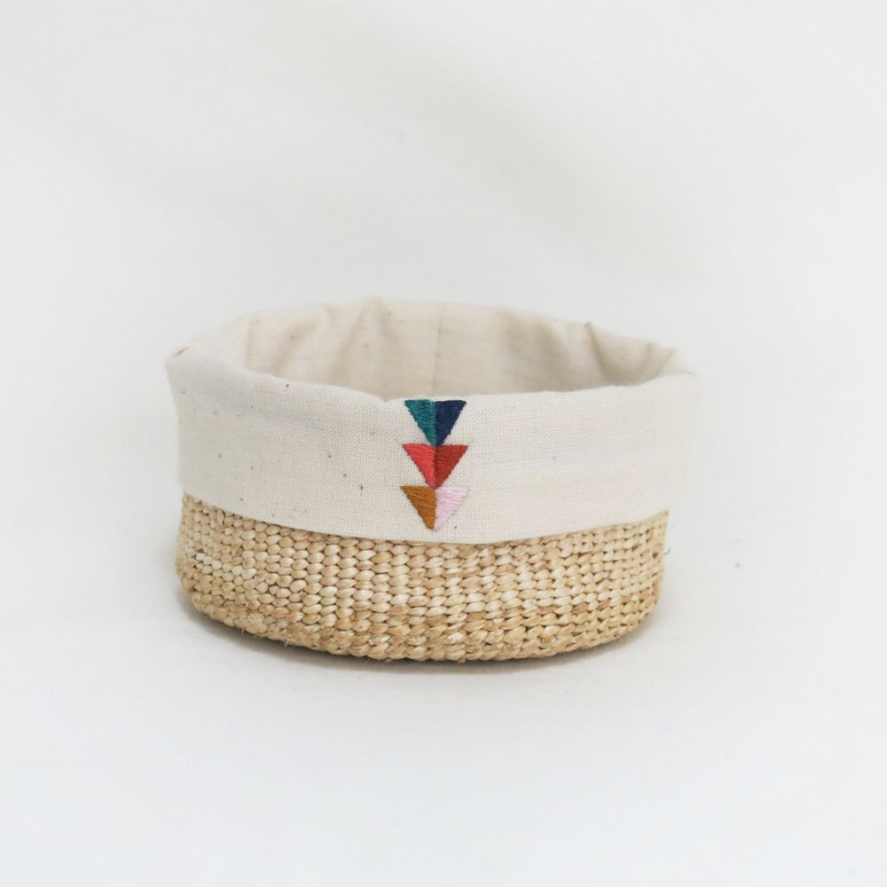 Decorative objects - BANANA LEAVES BASKET - IBABA RWANDA