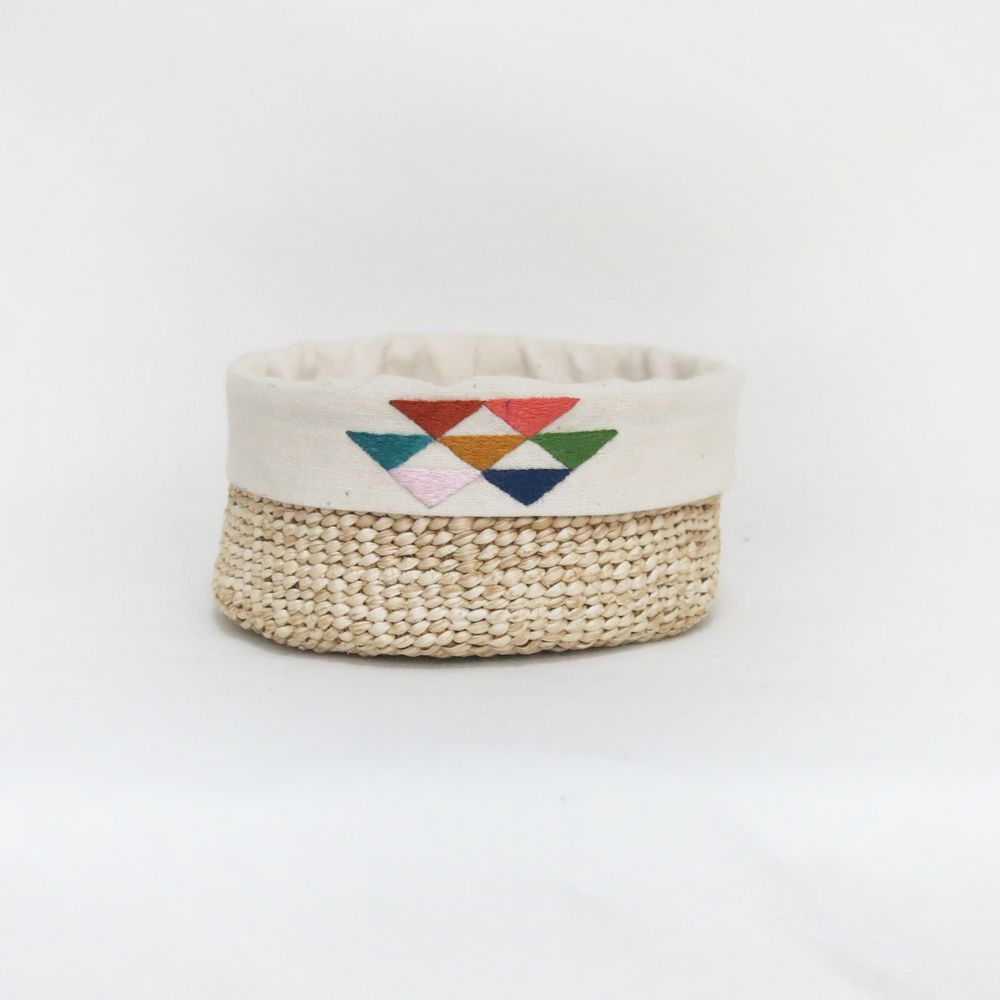 Decorative objects - BANANA LEAVES BASKET - IBABA RWANDA