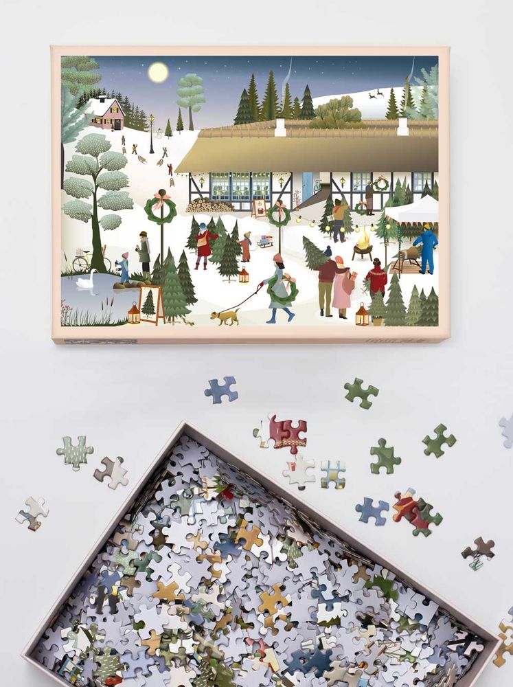 Cadeaux - Jeux de société PUZZLES - VISSEVASSE
