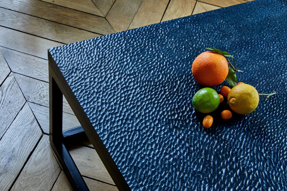 Coffee tables - Jean Bleu - ABEL ARTISANS CRÉATEURS
