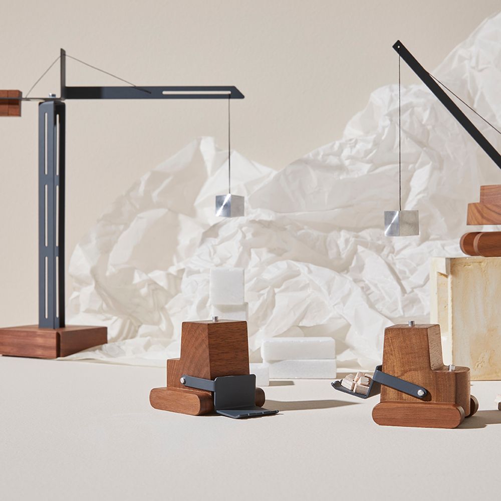 Design objects - Tower crane | Workmood collection - MAD LAB