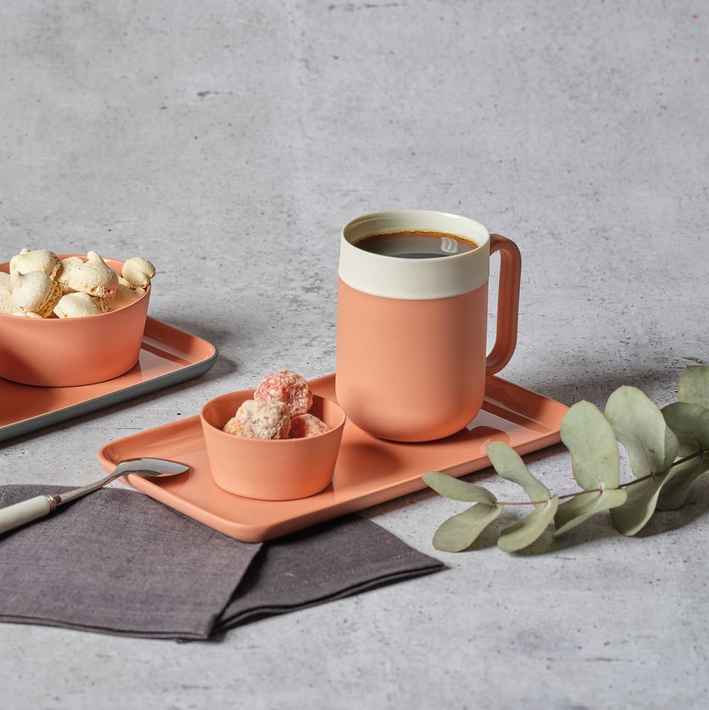 Mugs - Capsule Mug Double Colour - ESMA DEREBOY HANDMADE PORCELAIN