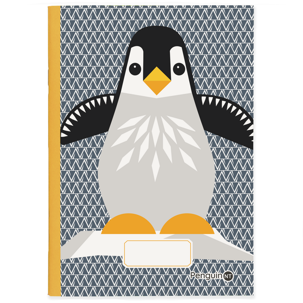 Loisirs créatifs pour enfant - Carnet Papier recyclé A5 48 pages Pingouin - COQ EN PATE