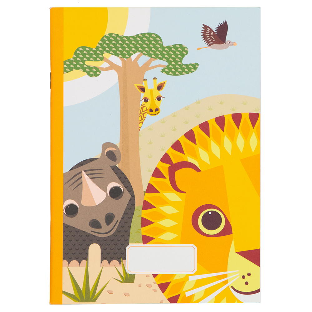 Loisirs créatifs pour enfant - Carnet Papier recyclé A5 48 pages Pingouin - COQ EN PATE