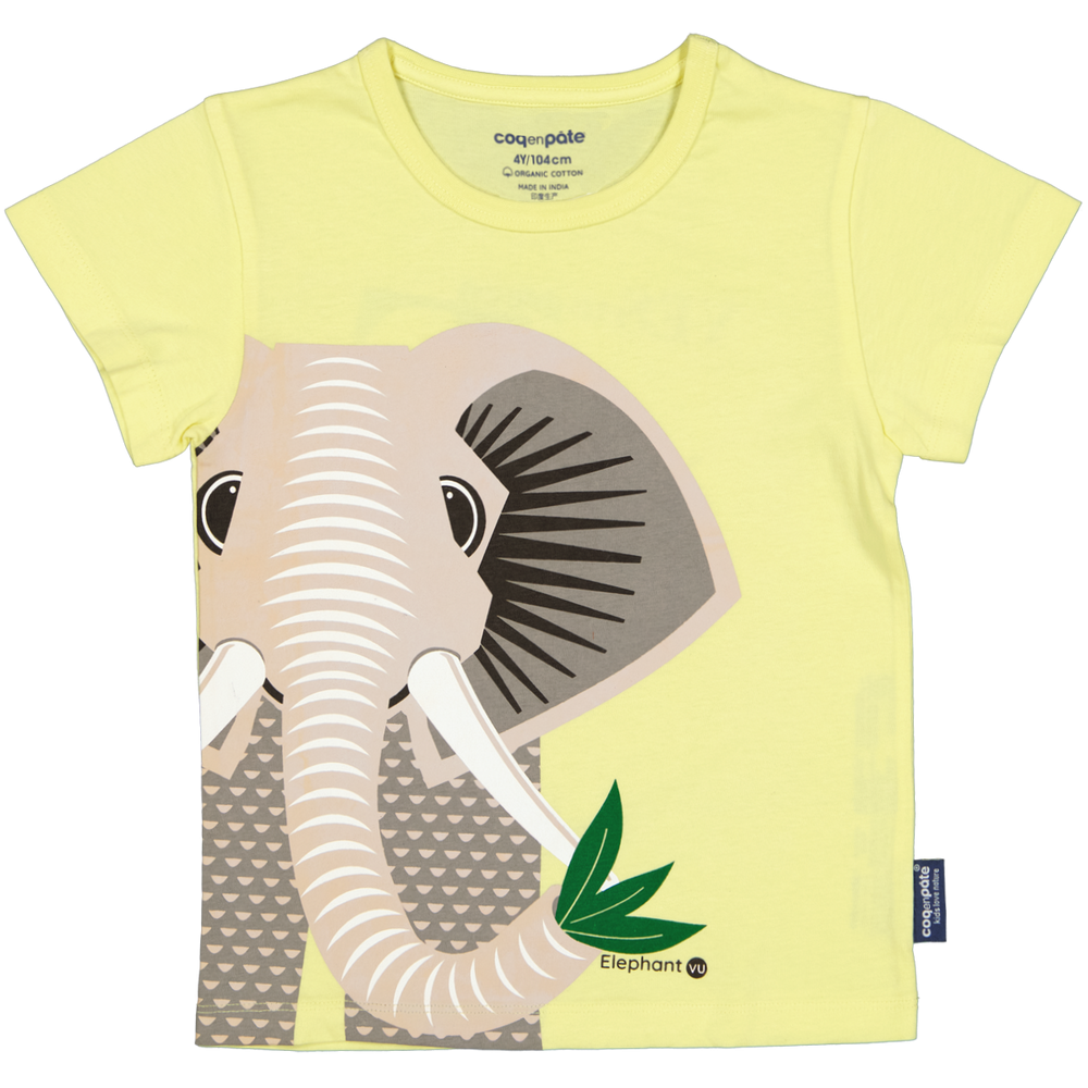 Prêt-à-porter - T shirt manches courtes imprimé recto verso Rhino - COQ EN PATE