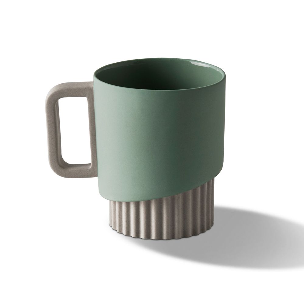 Mugs - Corinth Double Color Mug - ESMA DEREBOY HANDMADE PORCELAIN