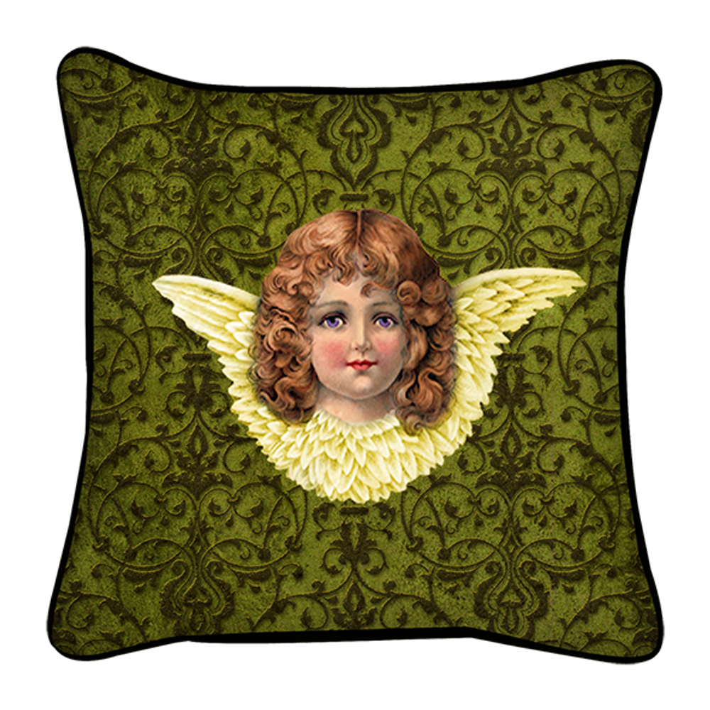 Fabric cushions - Angel cushions - BLUE SHAKER