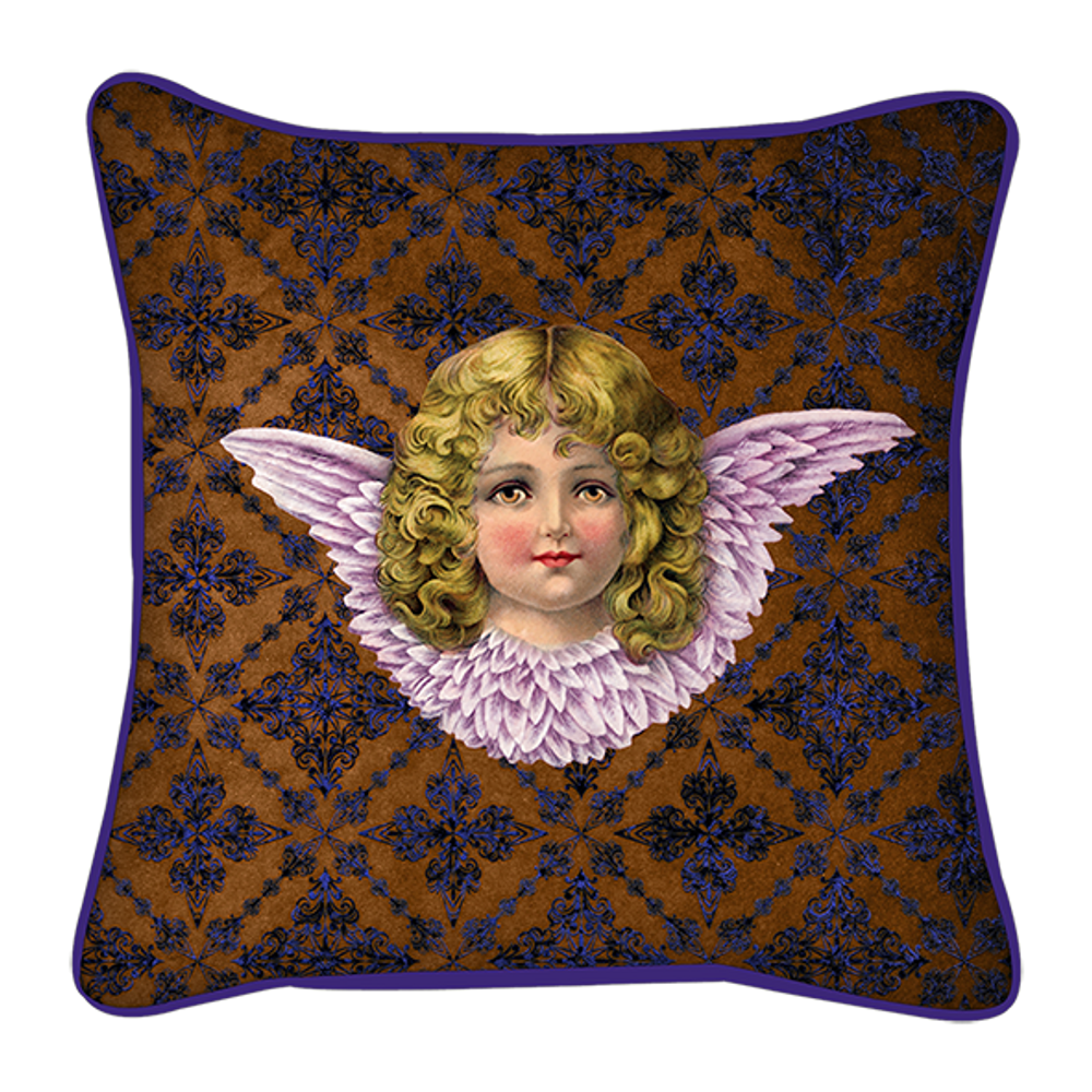 Fabric cushions - Angel cushions - BLUE SHAKER