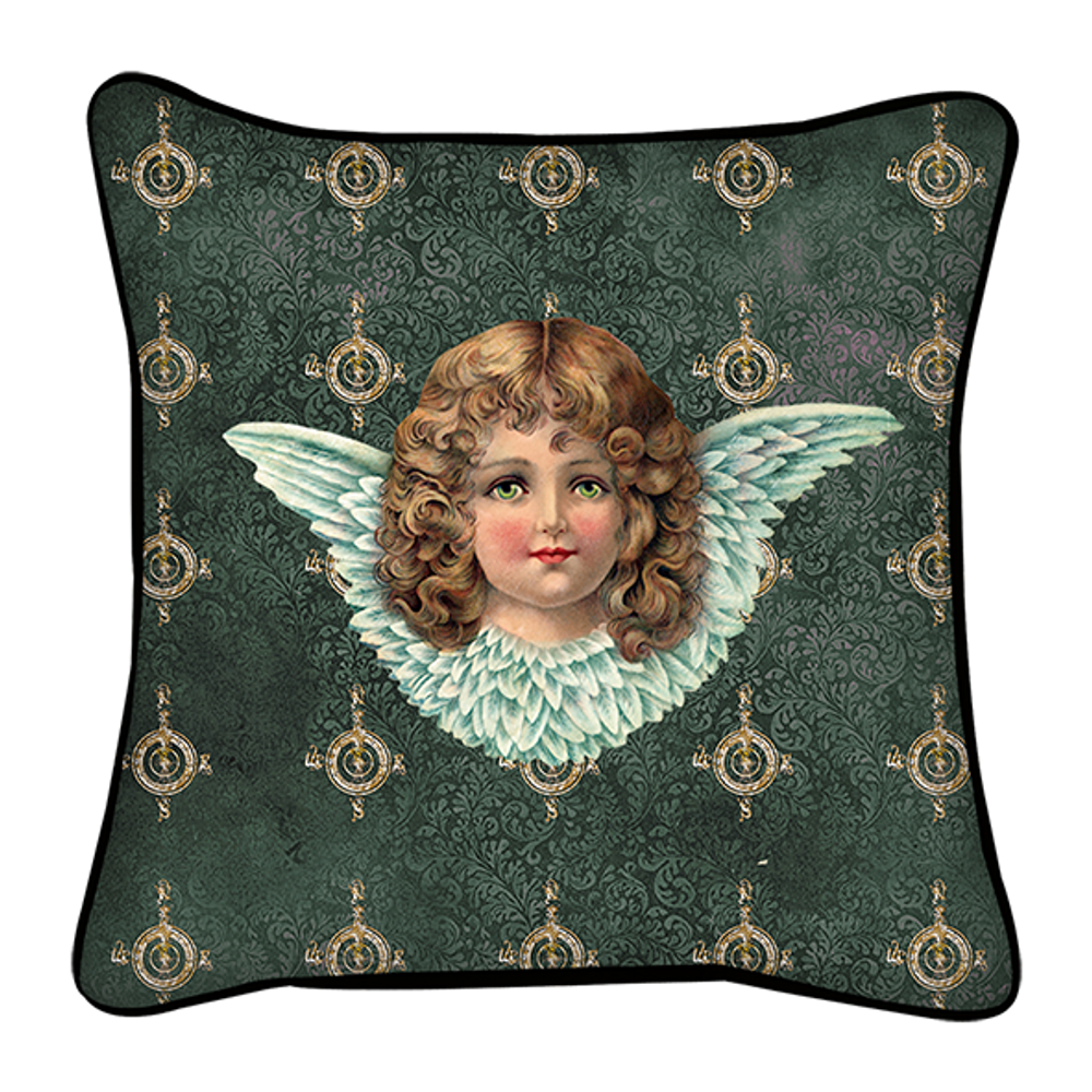 Fabric cushions - Angel cushions - BLUE SHAKER