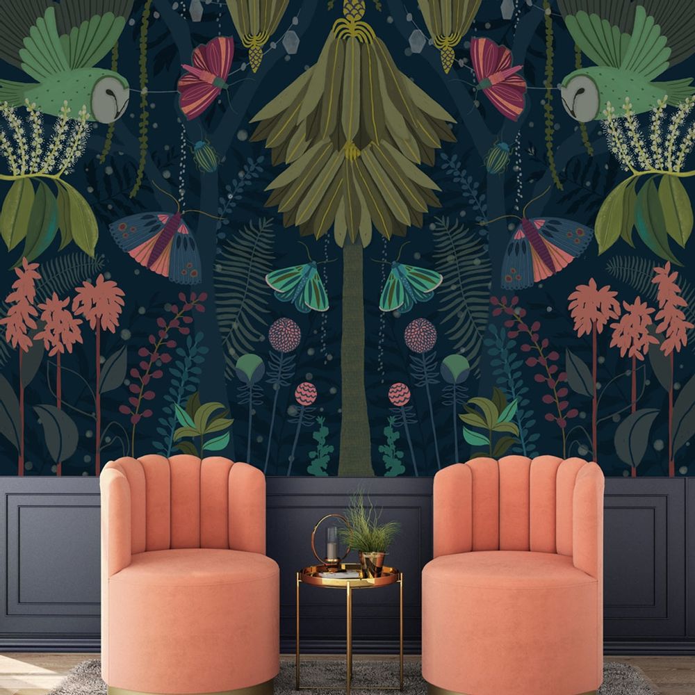 Papiers peints - Panneau Nocturne - ETOFFE.COM