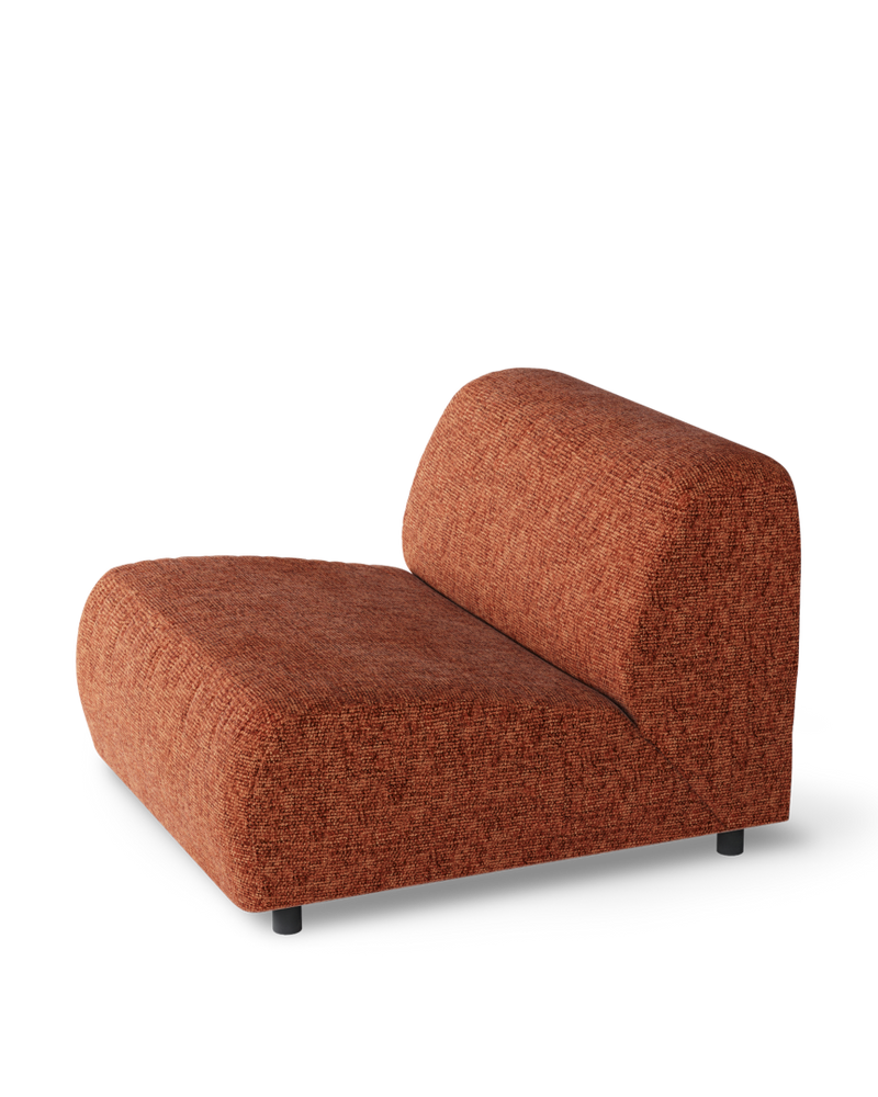 Chairs for hospitalities & contracts - Sofa Fabric - A-Round-U - Module - Beige - POLSPOTTEN