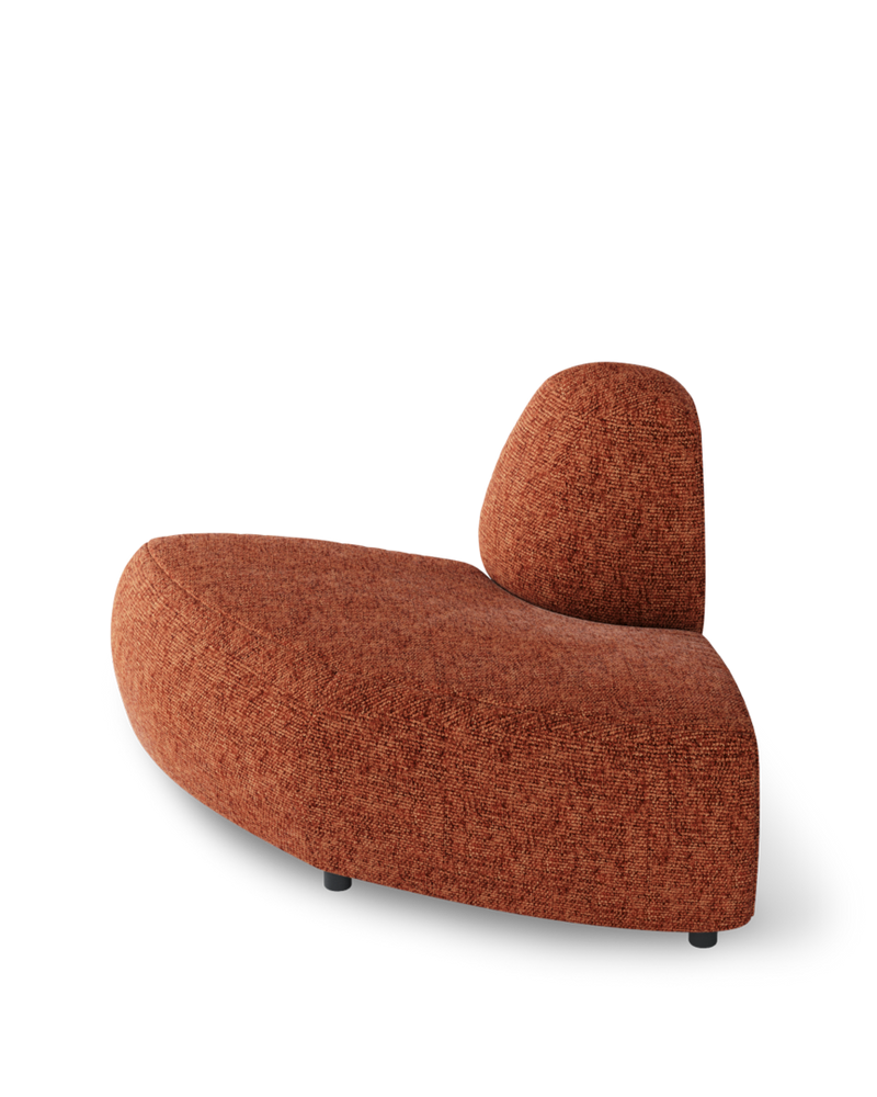 Chairs for hospitalities & contracts - Sofa Fabric - A-Round-U - Module - Beige - POLSPOTTEN