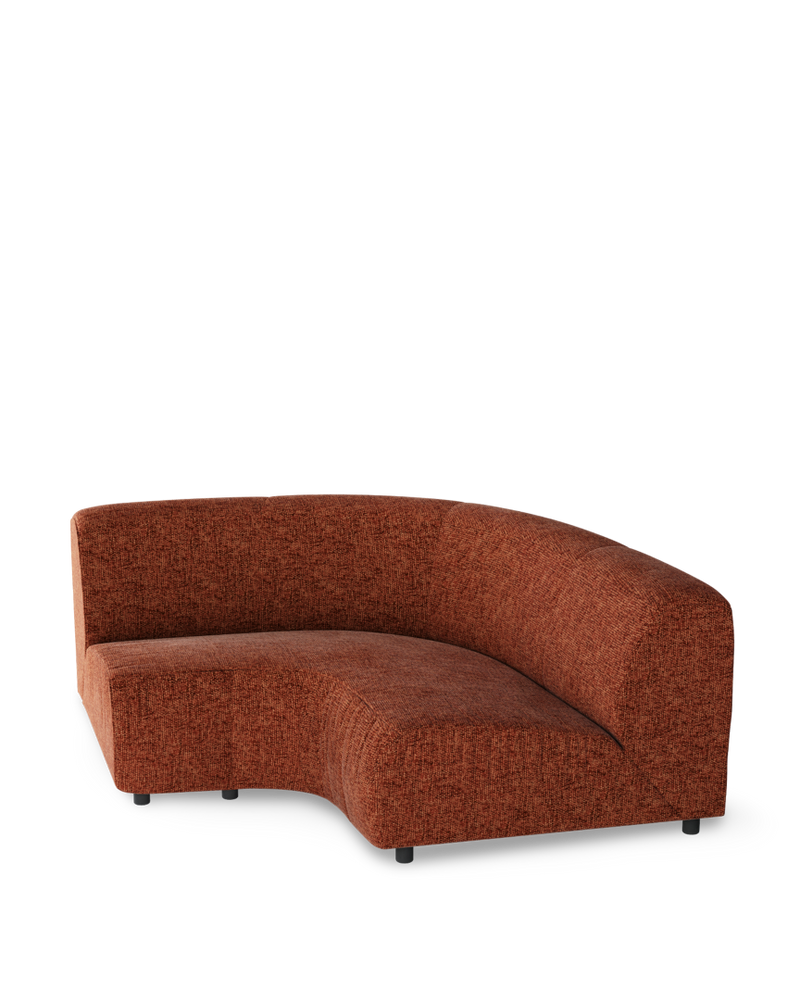 Chairs for hospitalities & contracts - Sofa Fabric - A-Round-U - Module - Beige - POLSPOTTEN
