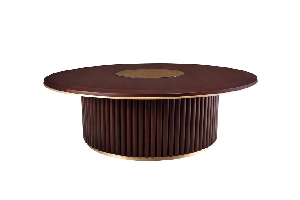 Coffee tables - Matthew Round Center Table - WOOD TAILORS CLUB