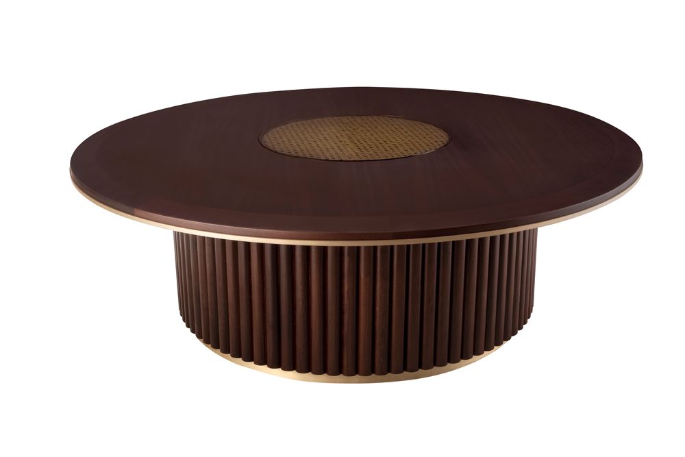 Coffee tables - Matthew Round Center Table - WOOD TAILORS CLUB