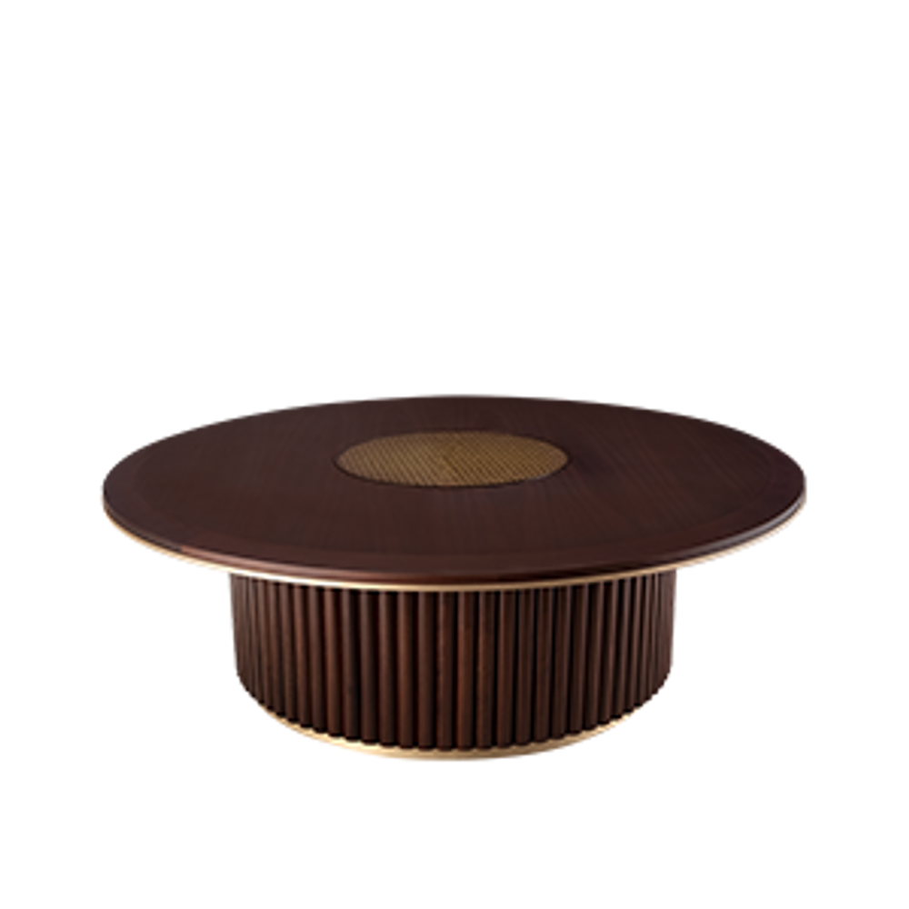 Coffee tables - Matthew Round Center Table - WOOD TAILORS CLUB