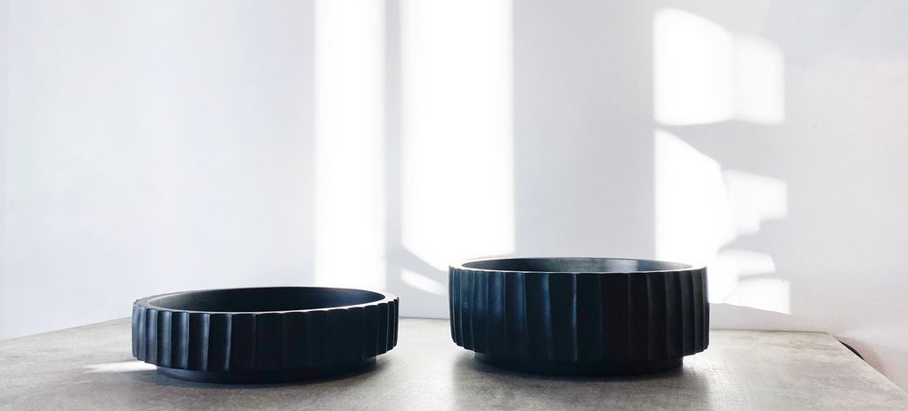 Platter and bowls - Ikon bowls - XLBOOM
