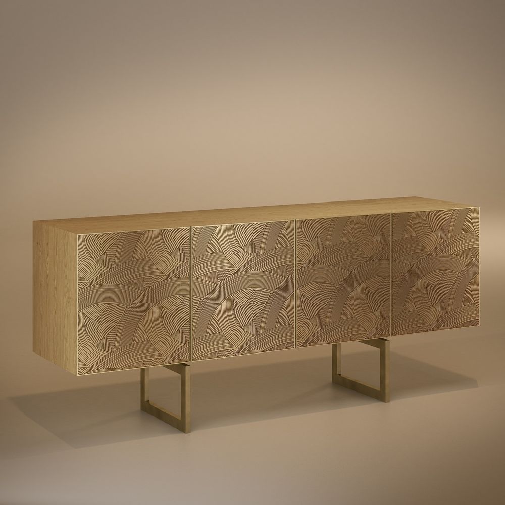 Mobilier et rangements pour bureau - Buffet Cassandre 3 - ATELIER LANDON