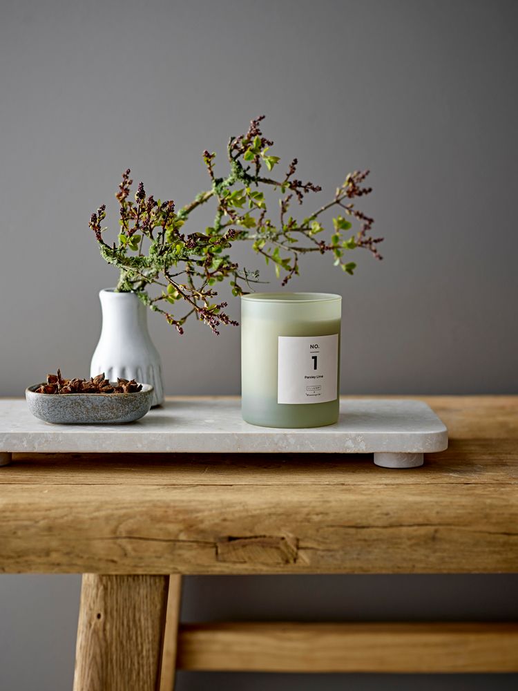 Candles - NO. 1 - Parsley Lime Scented Candle, Natural wax - ILLUME X BLOOMINGVILLE