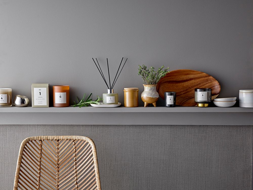 Candles - NO. 1 - Parsley Lime Scented Candle, Natural wax - ILLUME X BLOOMINGVILLE