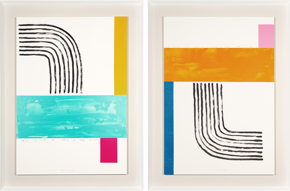 Tableaux - TABLEAUX ALEGRIA I & II - NOVOCUADRO ART COMPANY