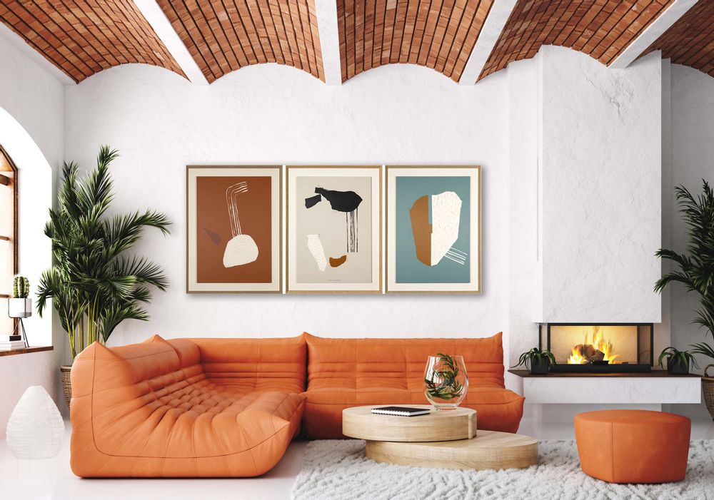 Tableaux - PEINTURES SILUETA I, II & III - NOVOCUADRO SL