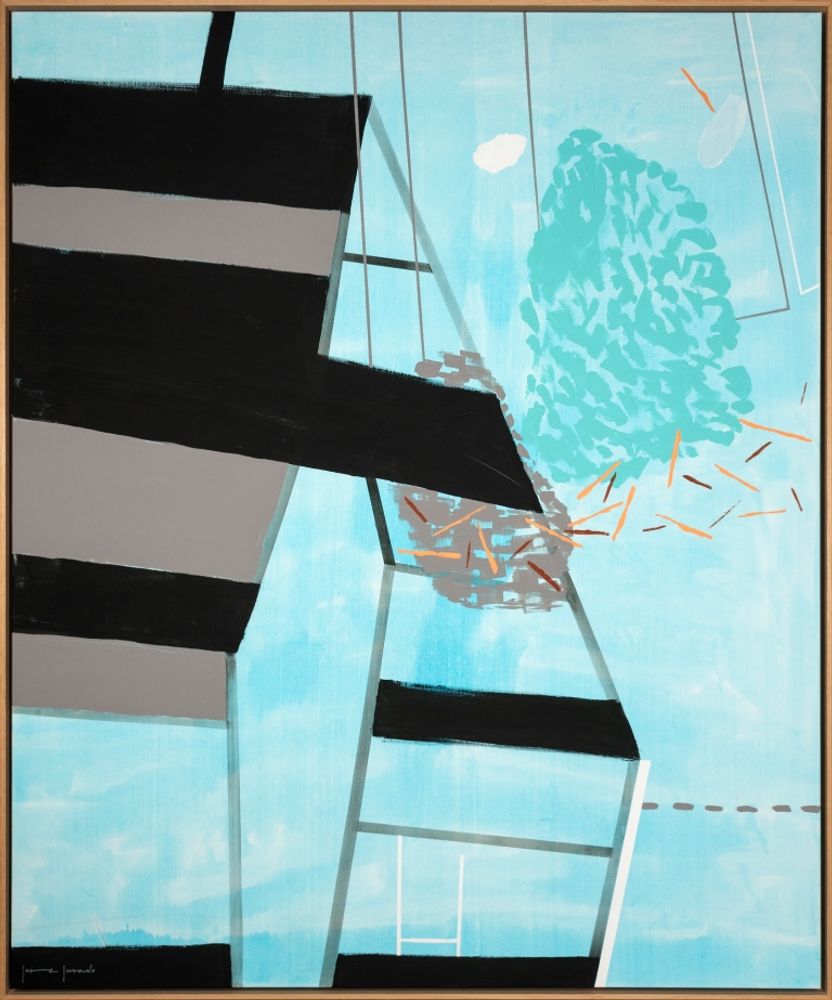 Paintings - COLUMPIO DE ABEJAS PAINTING - NOVOCUADRO ART COMPANY