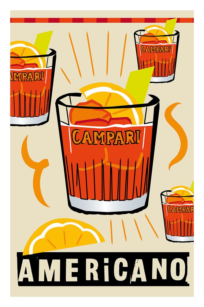 Poster - COCKTAILS Collection - BLUE SHAKER