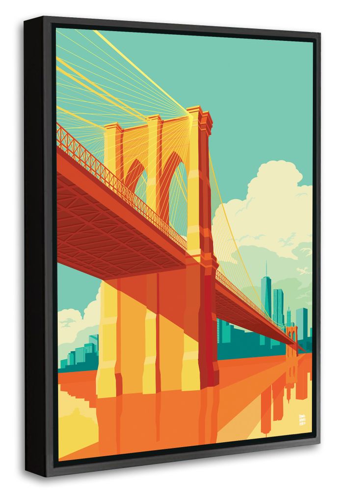 Poster - REMKO HEEMSKERK Collection - New York - BLUE SHAKER