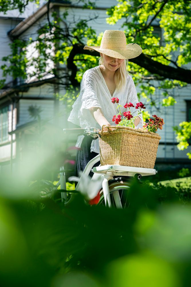 Accessoires de déco extérieure - Panier à vélo Bolga - MIFUKO