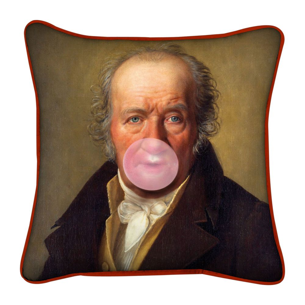 Coussins textile - Coussins Portraits Historiques - BLUE SHAKER