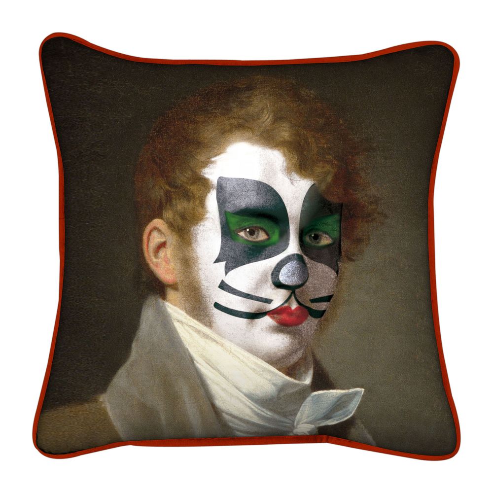 Coussins textile - Coussins Portraits Historiques - BLUE SHAKER