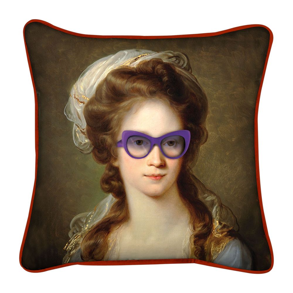 Coussins textile - Coussins Portraits Historiques - BLUE SHAKER