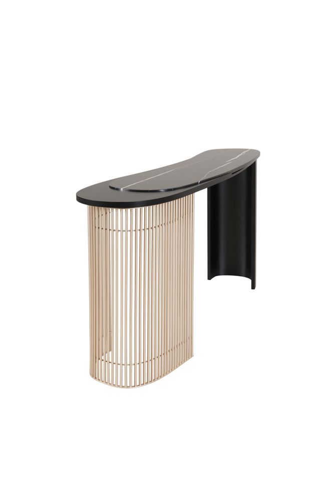 Console table - Modern Castelo Console Table, Black, Marble, Handmade in Portugal by Greenapple - GREENAPPLE DESIGN INTERIORS