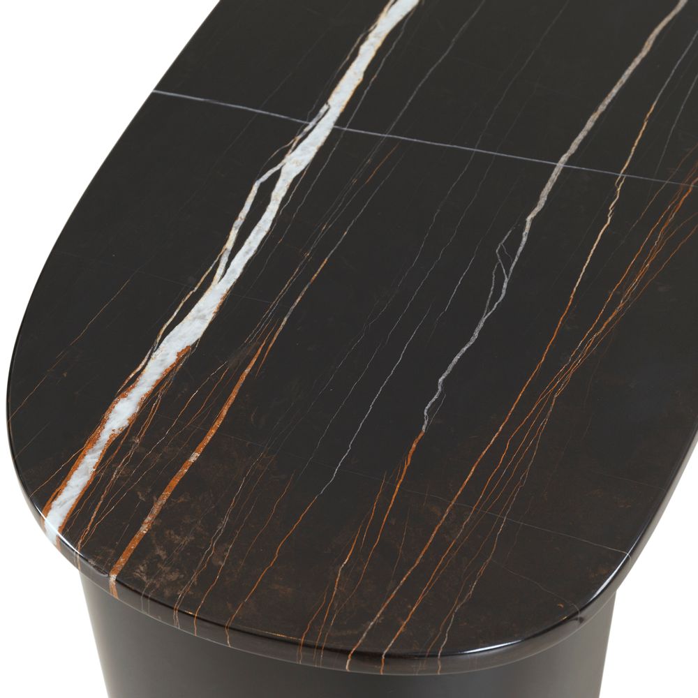 Console table - Modern Castelo Console Table, Black, Marble, Handmade in Portugal by Greenapple - GREENAPPLE DESIGN INTERIORS