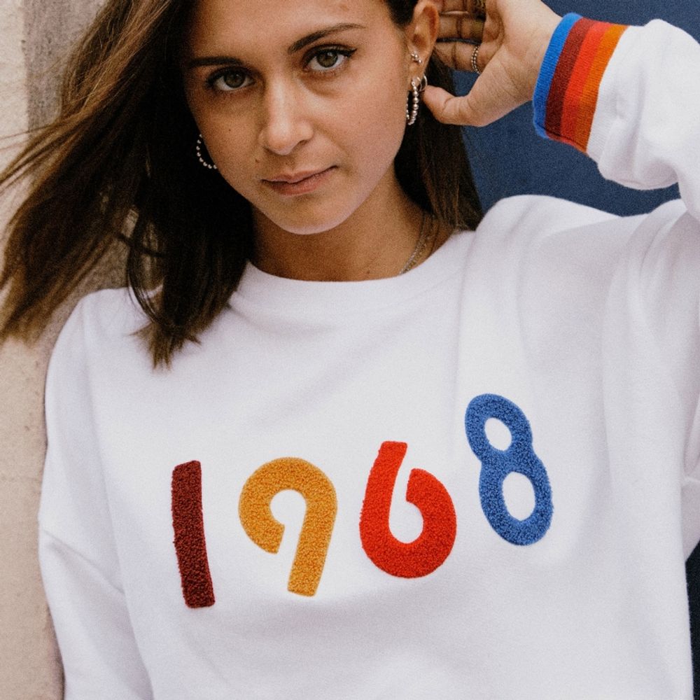 Apparel - 1968 WOMEN'S SWEATSHIRT - SPORTS D'EPOQUE