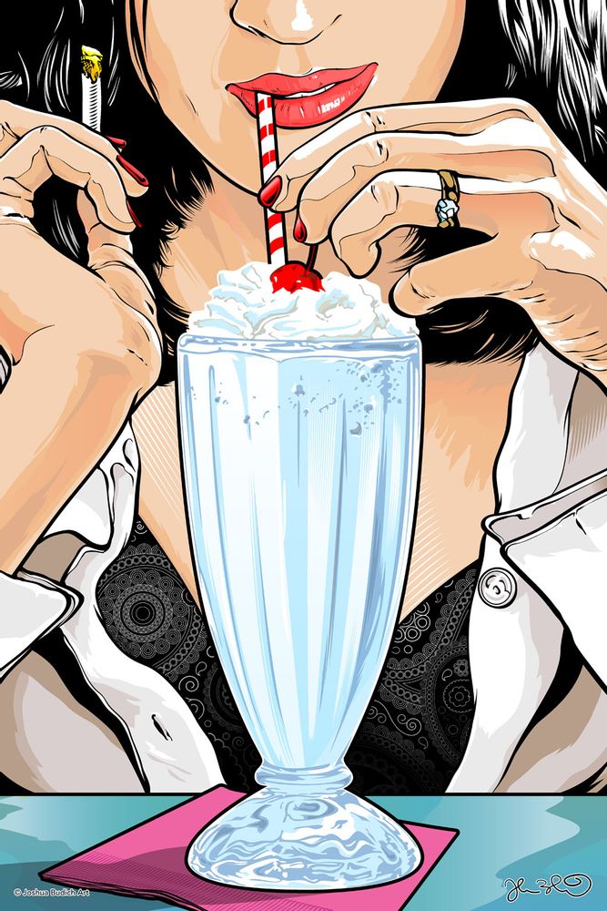 Poster - Joshua Budich Collection - Series 1 - BLUE SHAKER