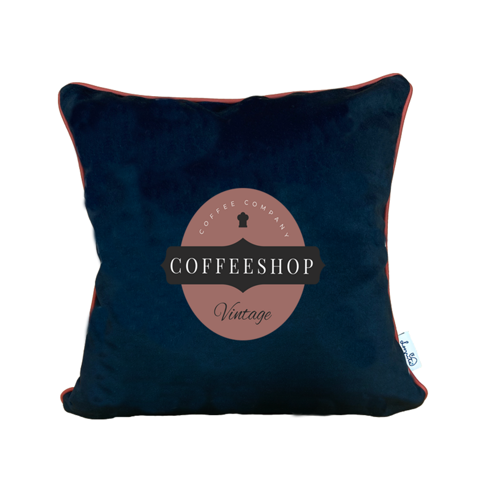 Coussins textile - Coussin Velours TOTALEMENT PERSONNALISABLE - LOOPITA