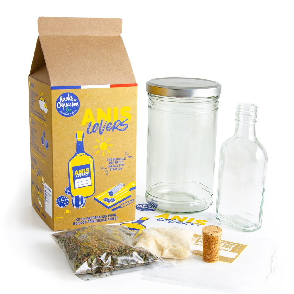 Cadeaux - Kit Anis Lovers - RADIS ET CAPUCINE