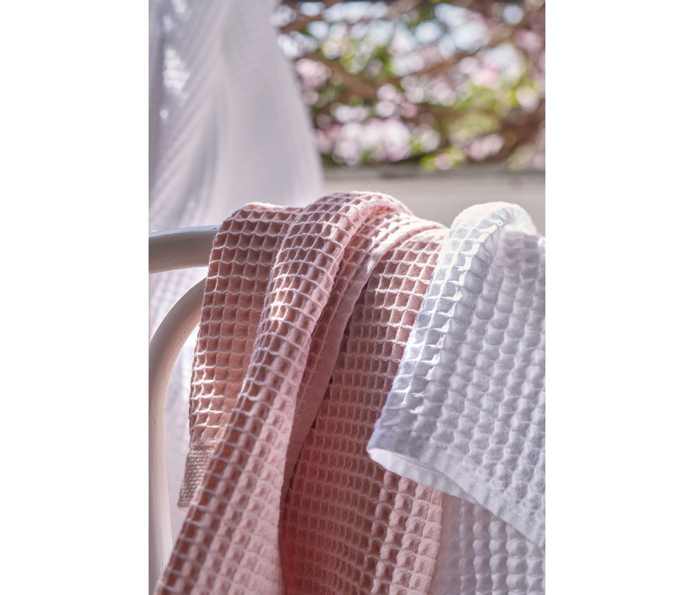 Bath towels - Honeycomb bath sheet - SYLVIE THIRIEZ