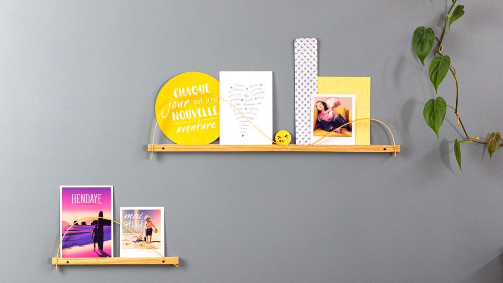 Other wall decoration - Grande Dune - Slim wooden shelf - STAK STAK