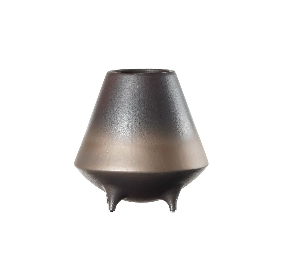 Vases - Oriental Series: OTARU20BB "New Modern" Ikebana style vase or bowl - ELEMENT ACCESSORIES