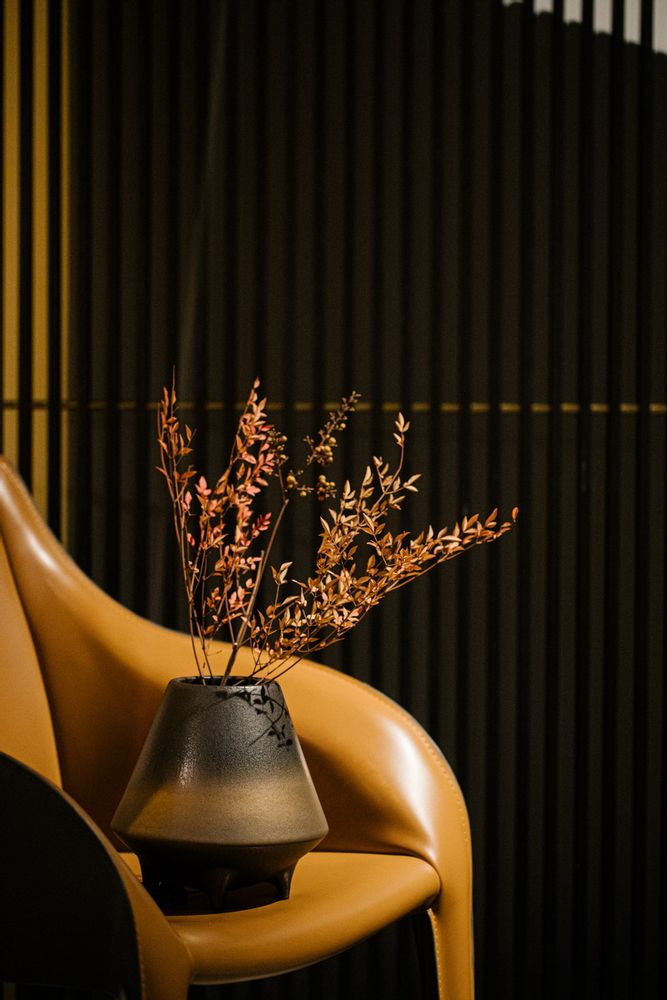 Vases - Oriental Series: OTARU20BB "New Modern" Ikebana style vase or bowl - ELEMENT ACCESSORIES