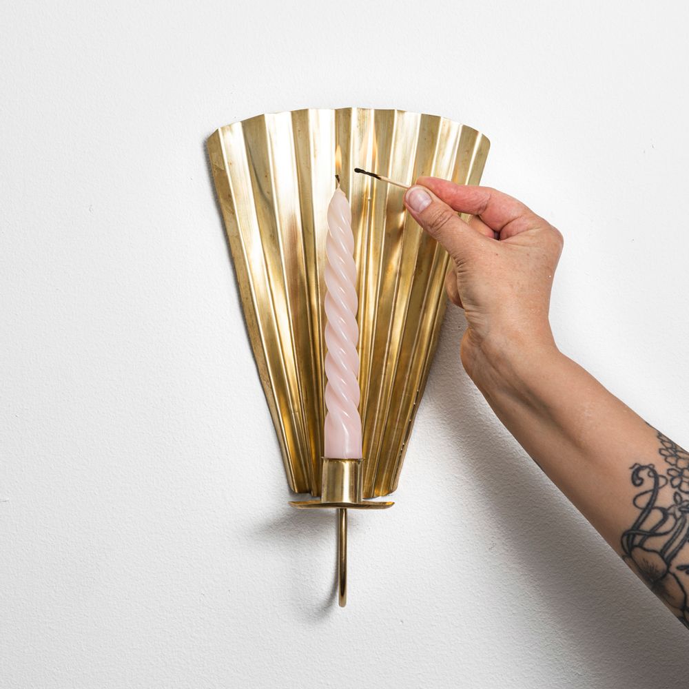 Decorative objects - Brass wall light - MIFUKO