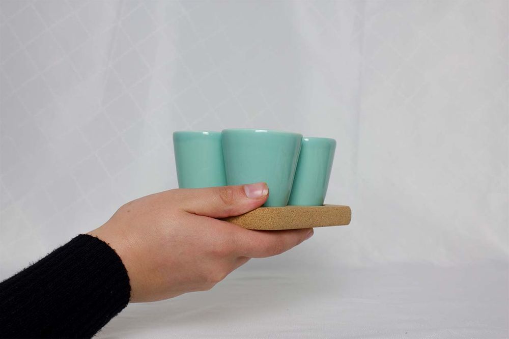 Tea and coffee accessories - Copus 1.0 Coffee/Snack Set - DEDAL