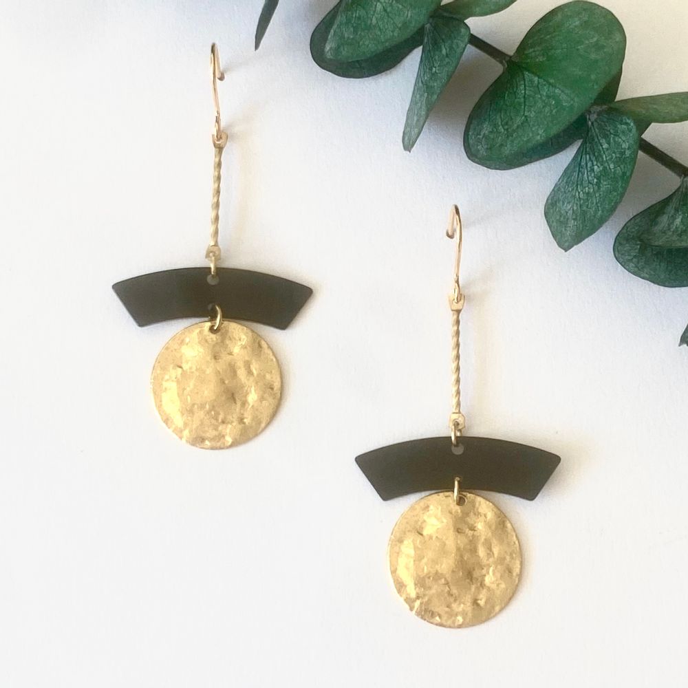 Jewelry - Brass earrings. - NAO JEWELS