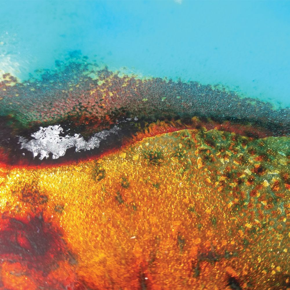 Other wall decoration - Wall composition - ARCHIPELAGO - ANNE DE LA FORGE EMAILLEUR SUR CUIVRE