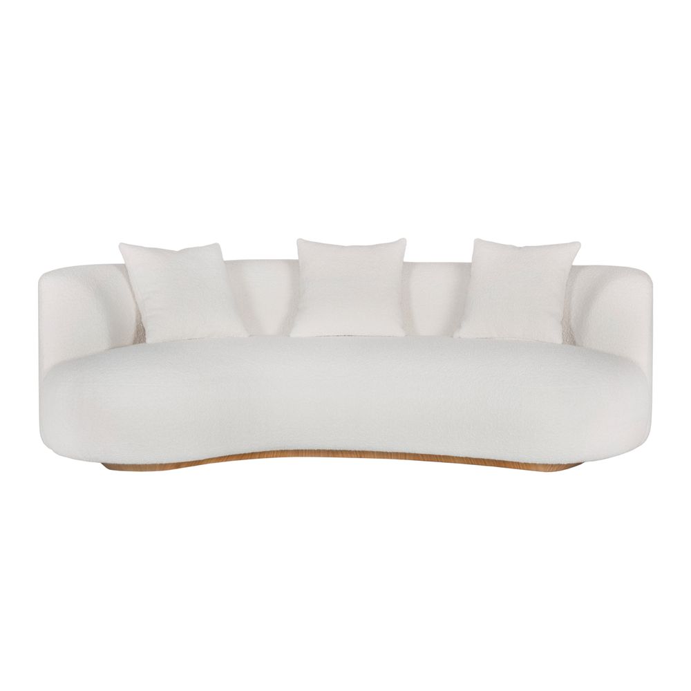 Sofas - Greenaple Sofa, Twins Sofa, Beige Bouclé, Handmade in Portugal - GREENAPPLE DESIGN INTERIORS