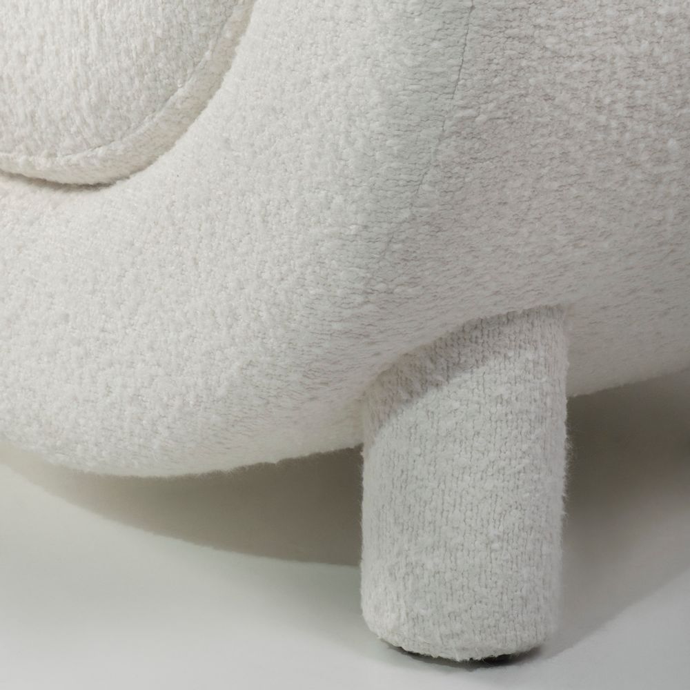Fauteuils - Fauteuil Greenapple, Fauteuil Mel, Bouclé - GREENAPPLE DESIGN INTERIORS