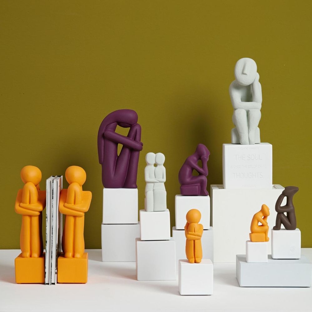 Sculptures, statuettes et miniatures - Statues des penseurs cycladiques - SOPHIA ENJOY THINKING